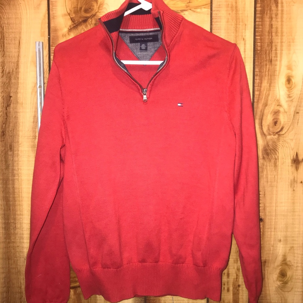 Tommy Hilfiger Zip up Sweater Used*